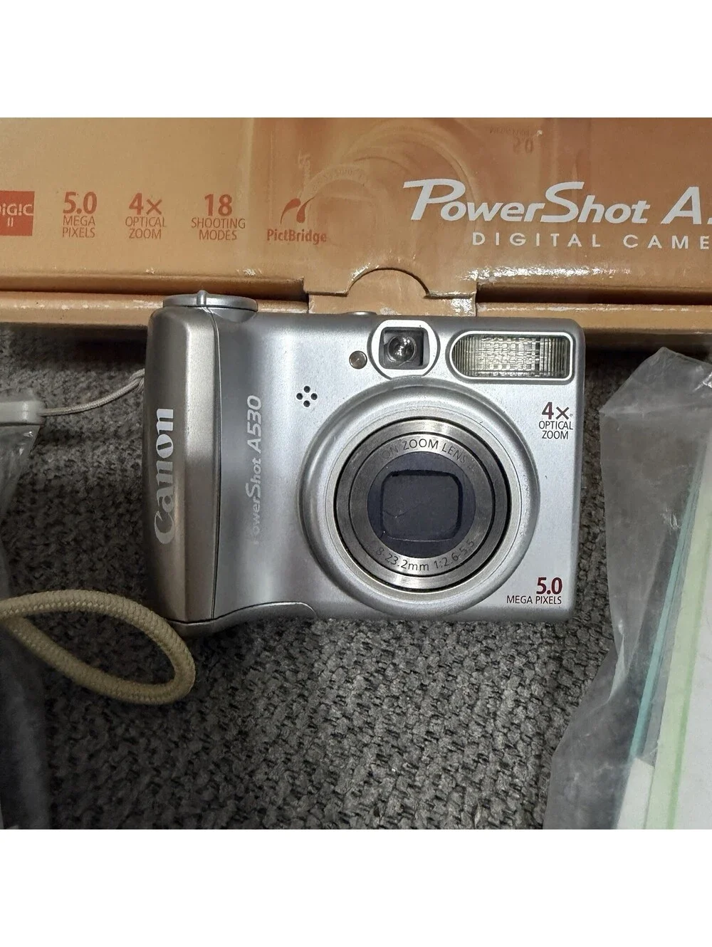 Canon PowerShot A530 5.0MP 4X Optical Zoom Digital Camera